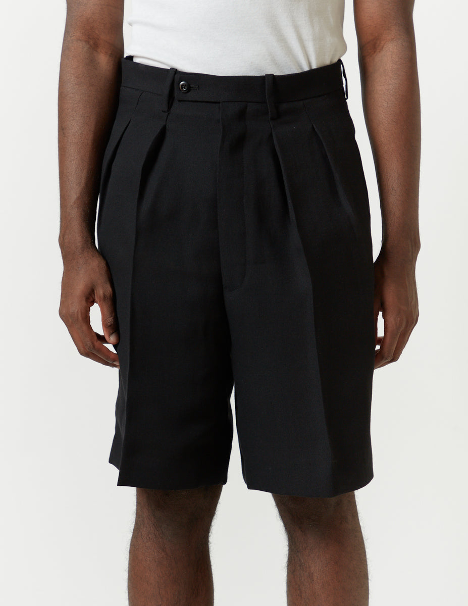 m’s braque Tucked Wide Shorts TUCKED DRESS SHORTS black – – m's braque