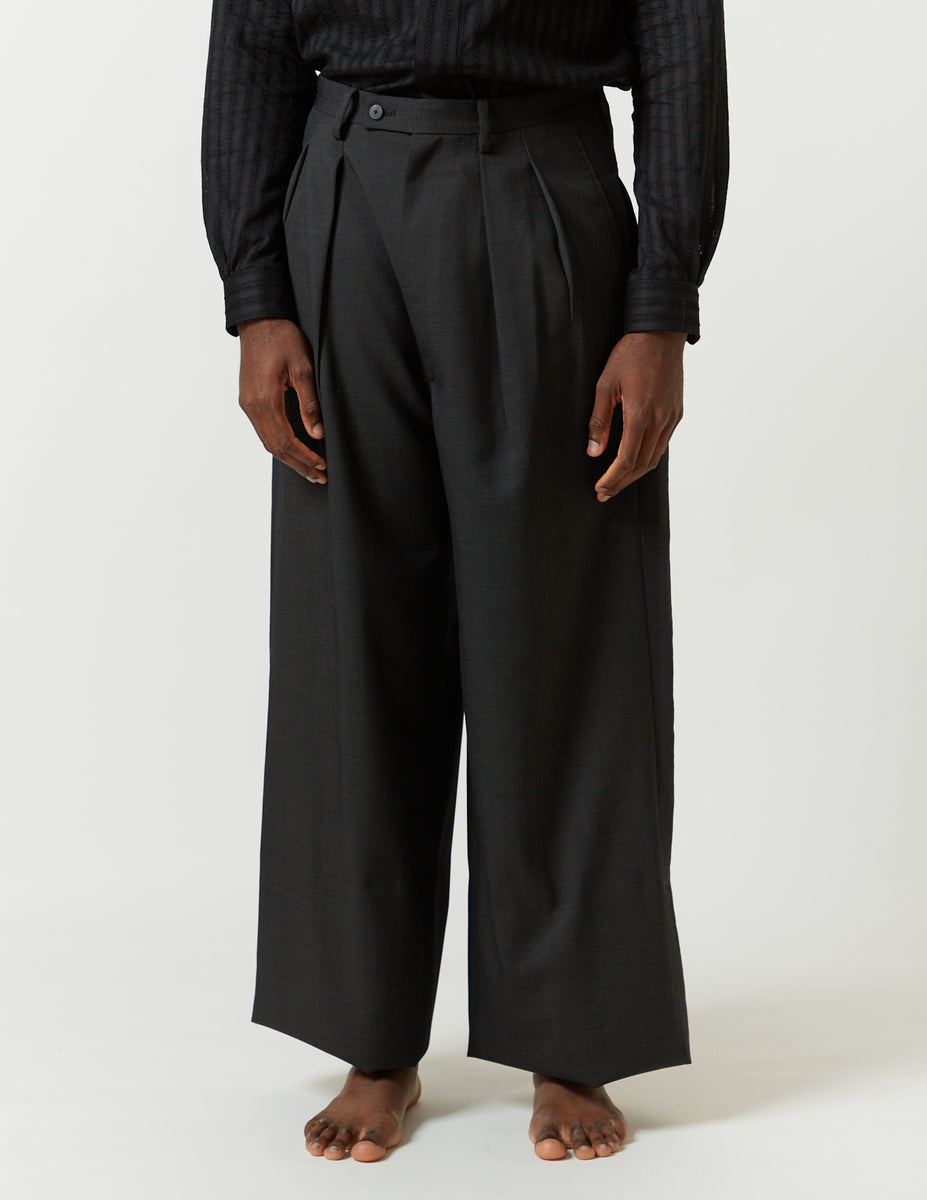 【24AW】m’s braque Ex. TUCK BAGGY PANTS m's braque 