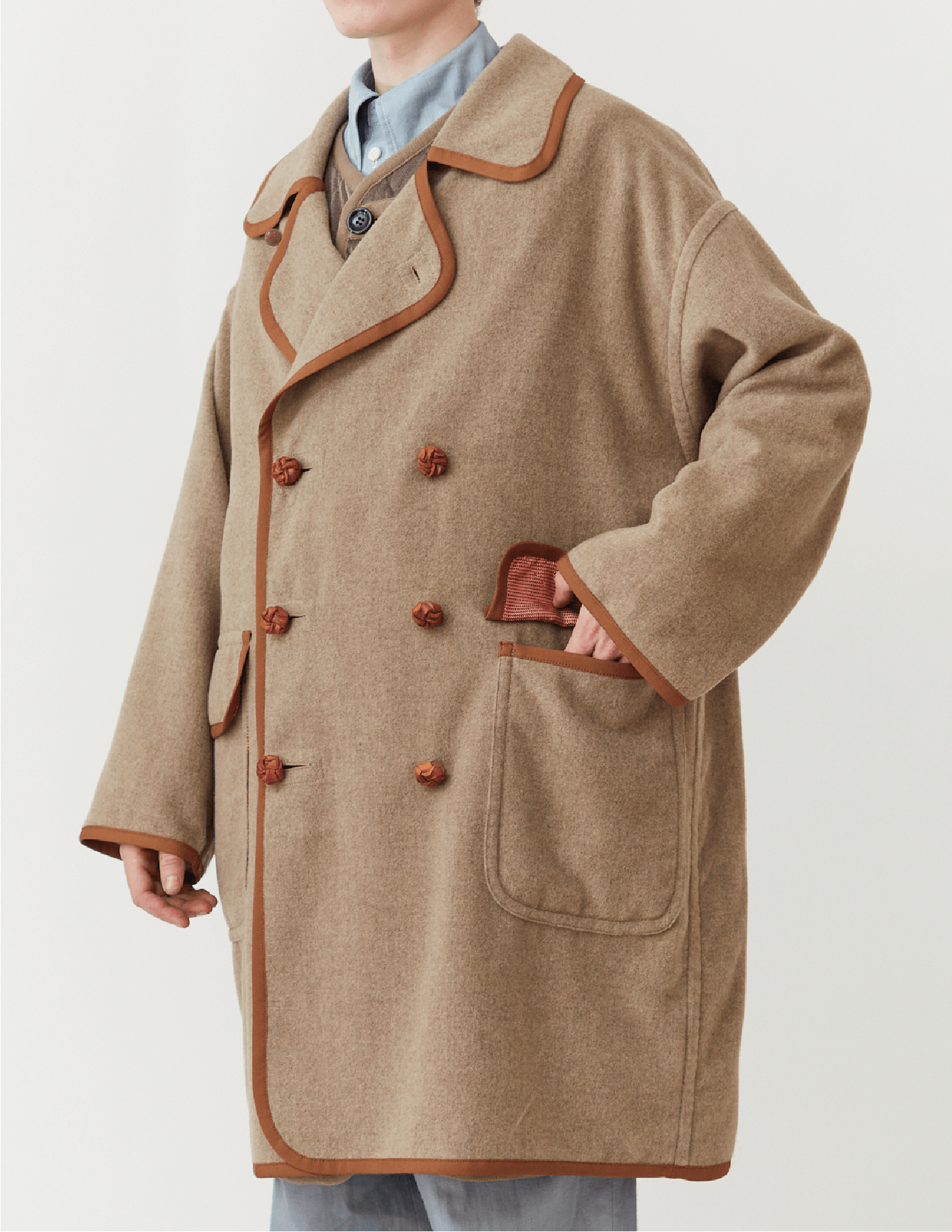 W6B HOUSE COAT cashmere