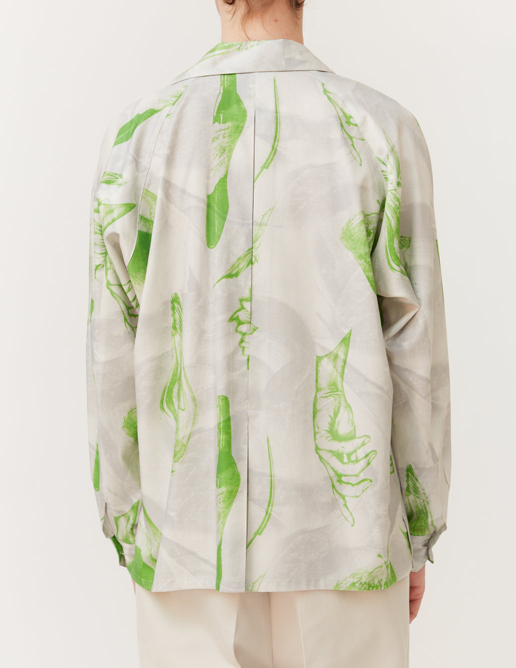 PRINT RAGLAN LONG SLEEVE SHIRT
