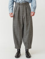 NEW HAREM PANTS glen plaid