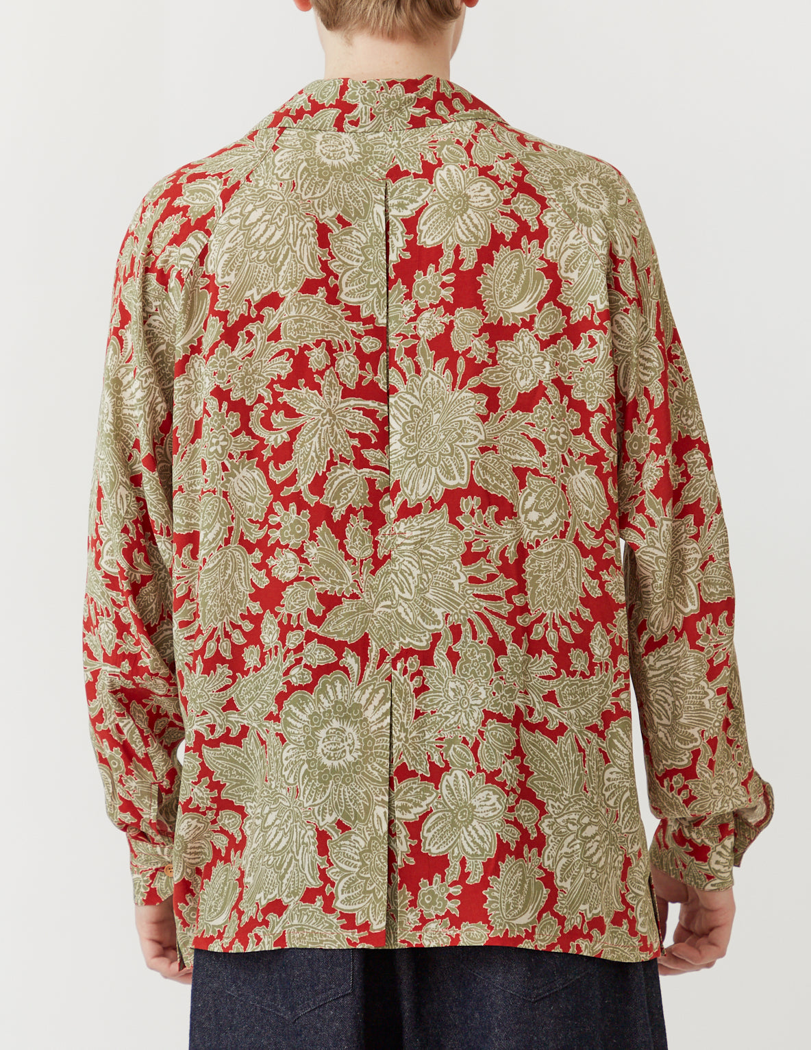 PRINT RAGLAN LONG SLEEVE SHIRT ethnic