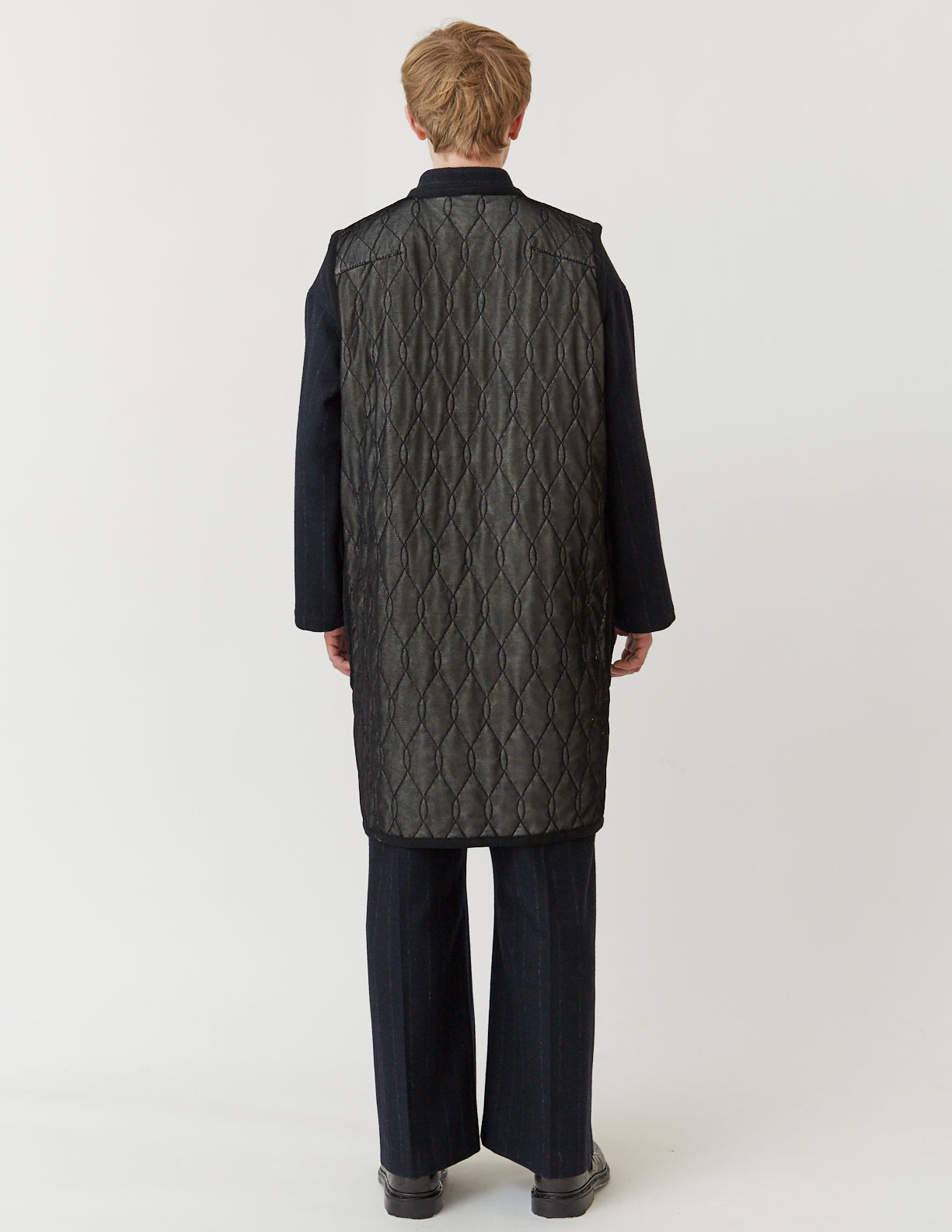 Silk-Loft Quilting Long Gilet