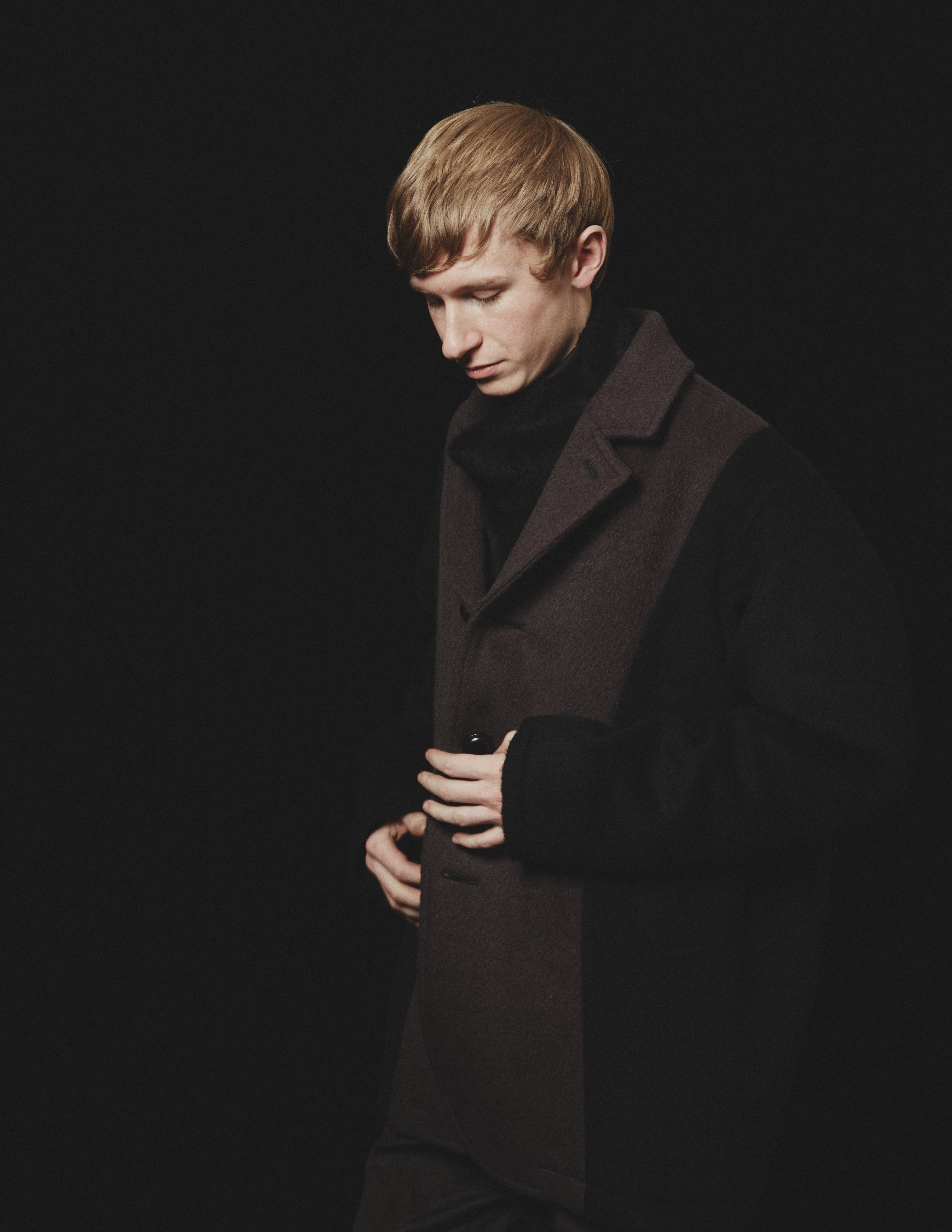 S4B HALF COAT black&mocha