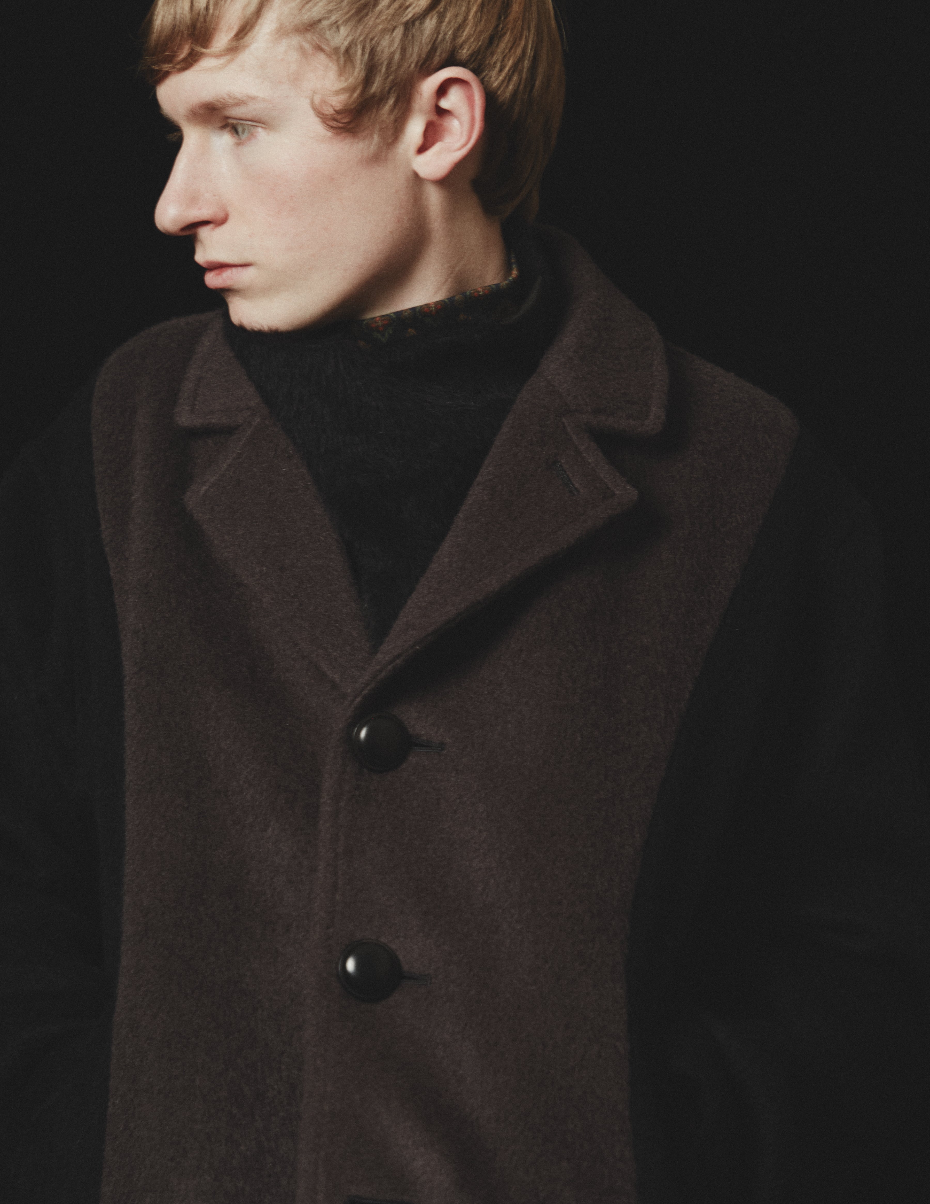 S4B HALF COAT black&mocha