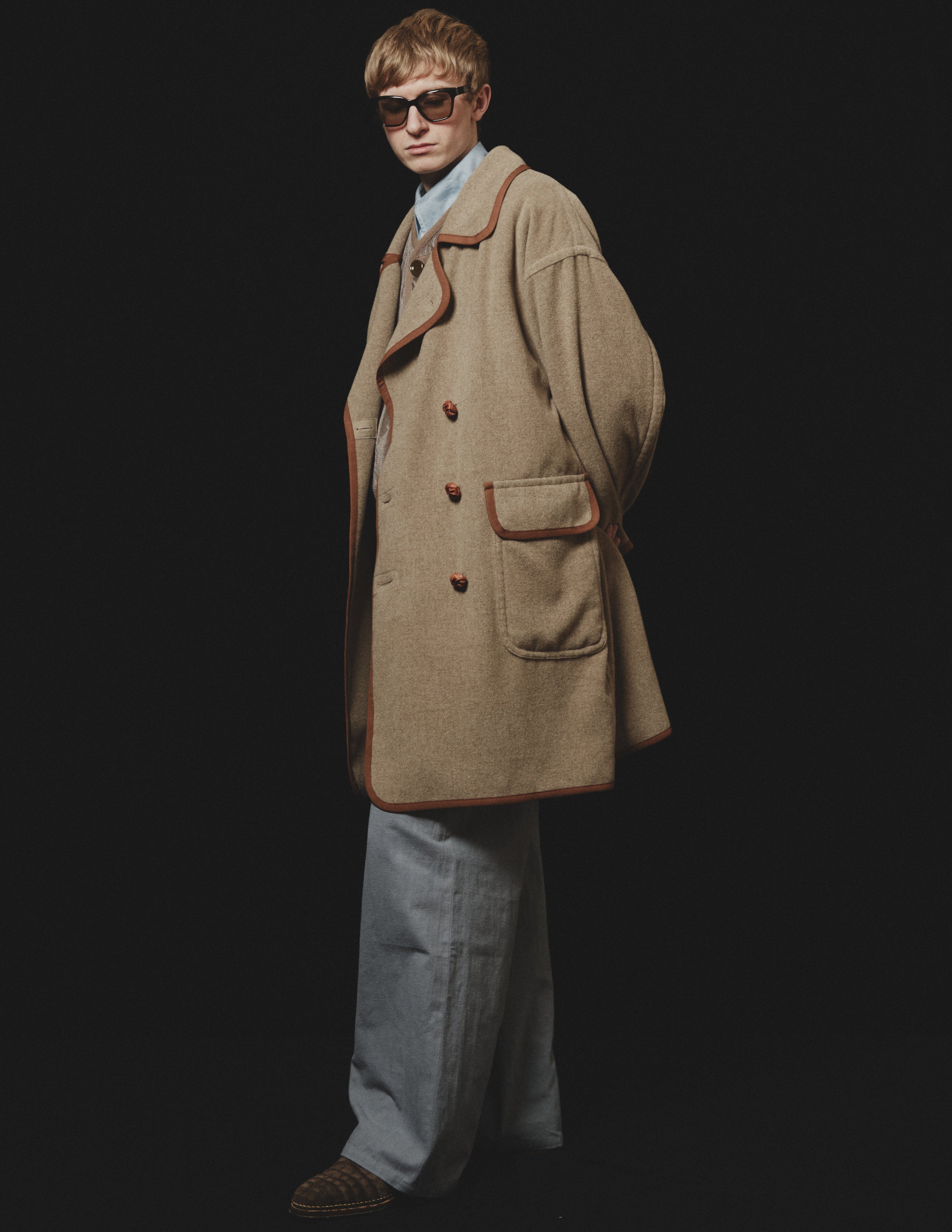 W6B HOUSE COAT cashmere