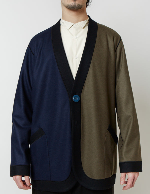 N) Tricolor Cargigan Jacket softseam