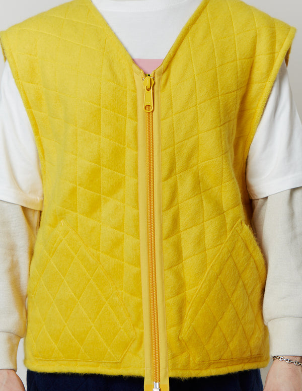 N) QUILTING REVERSIBLE OUTER GILET
