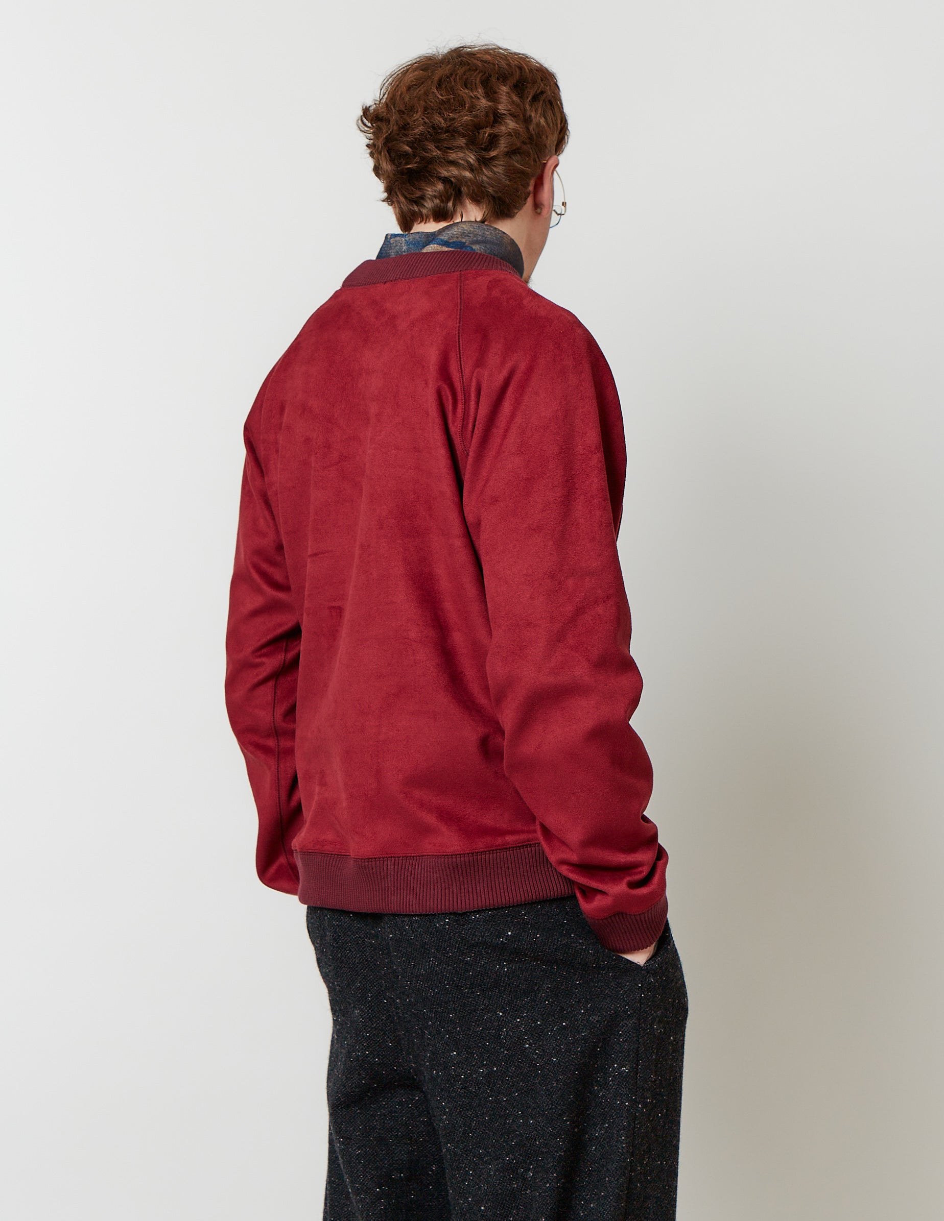 Rversible Sweat Shirt camel/yellow/red