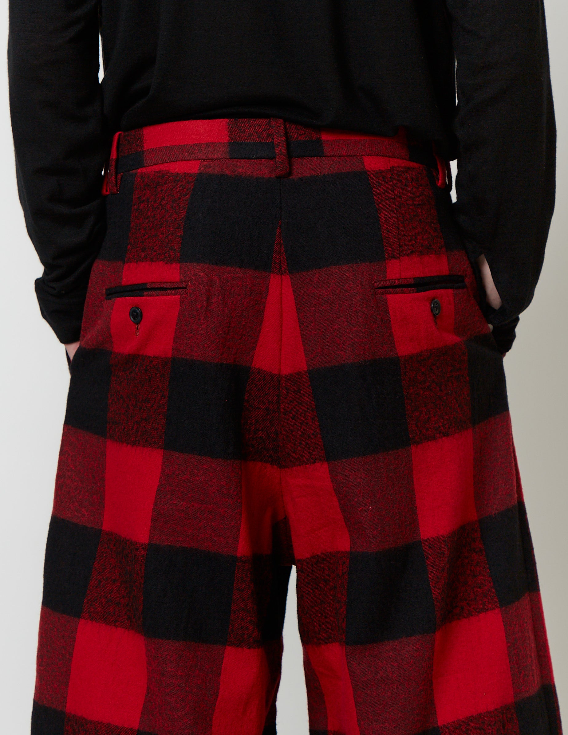 HAREM PANTS buffalo check