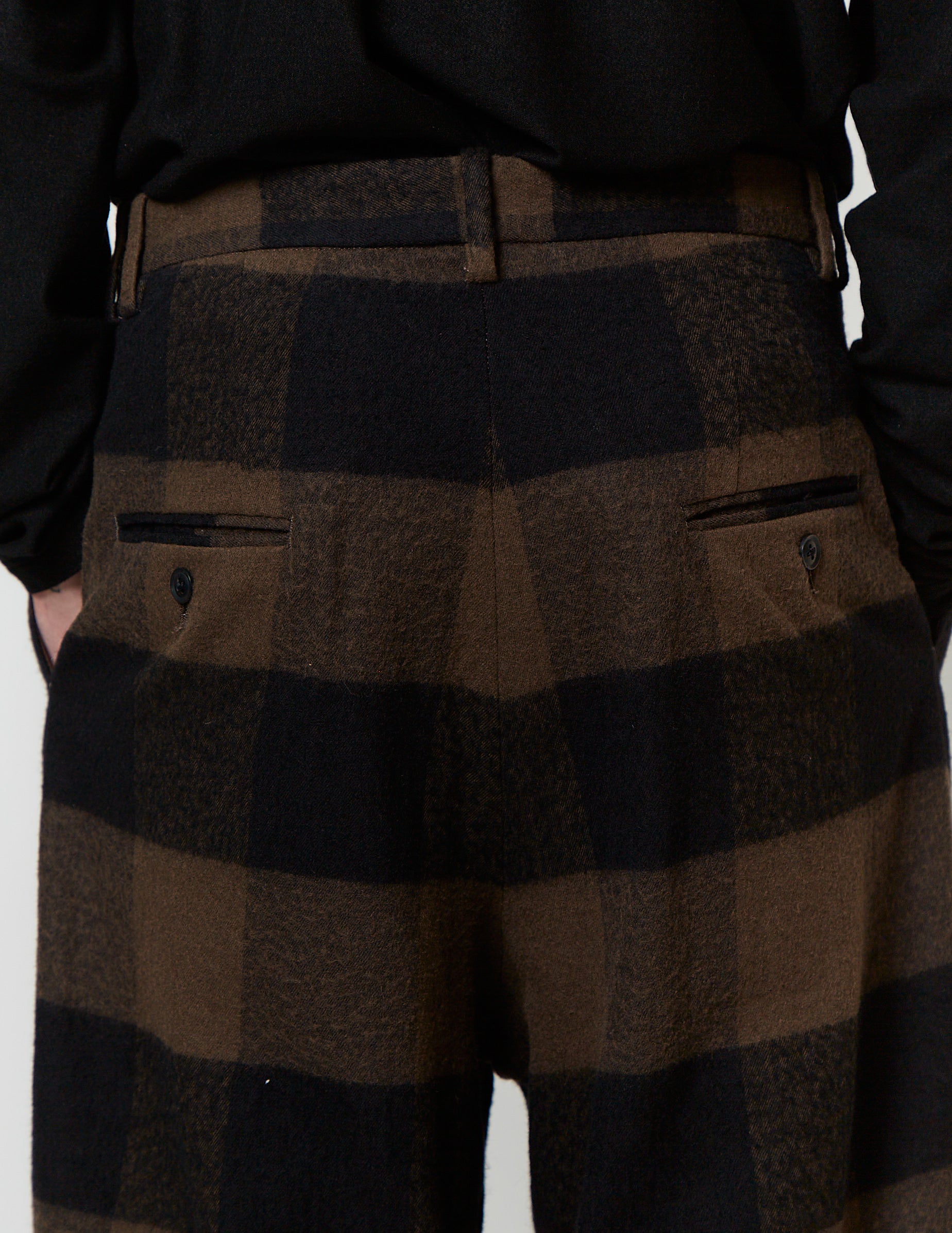 HAREM PANTS buffalo check