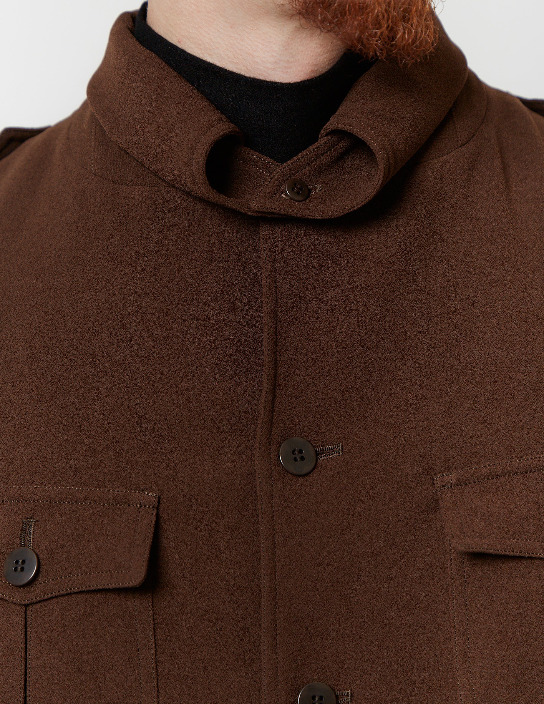 Safari Jacket brown / charcoal