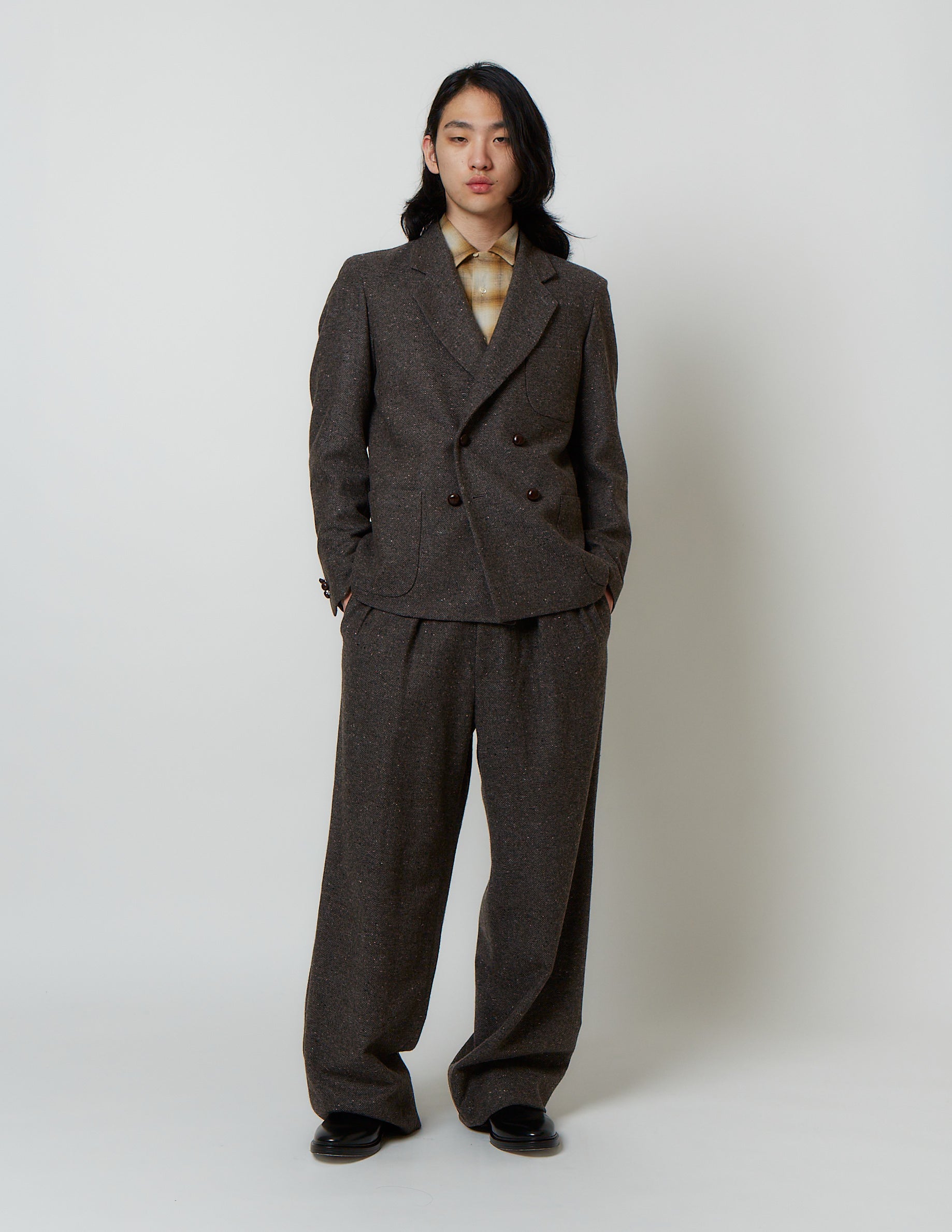 Comfort Tailored Jacket grey tweed