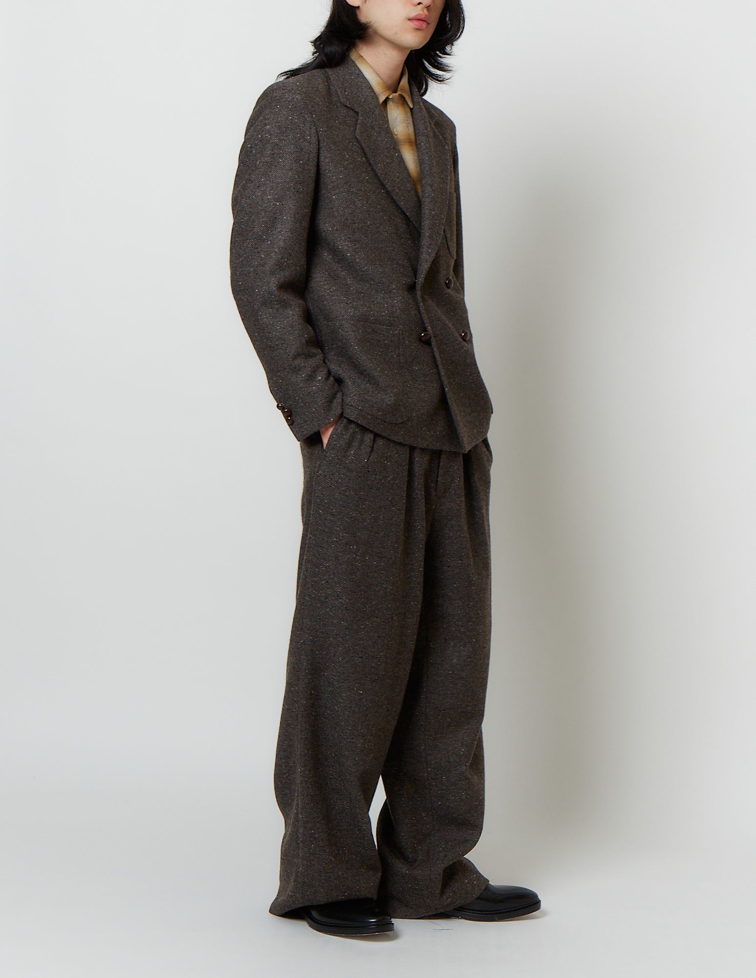 Comfort Tailored Jacket grey tweed