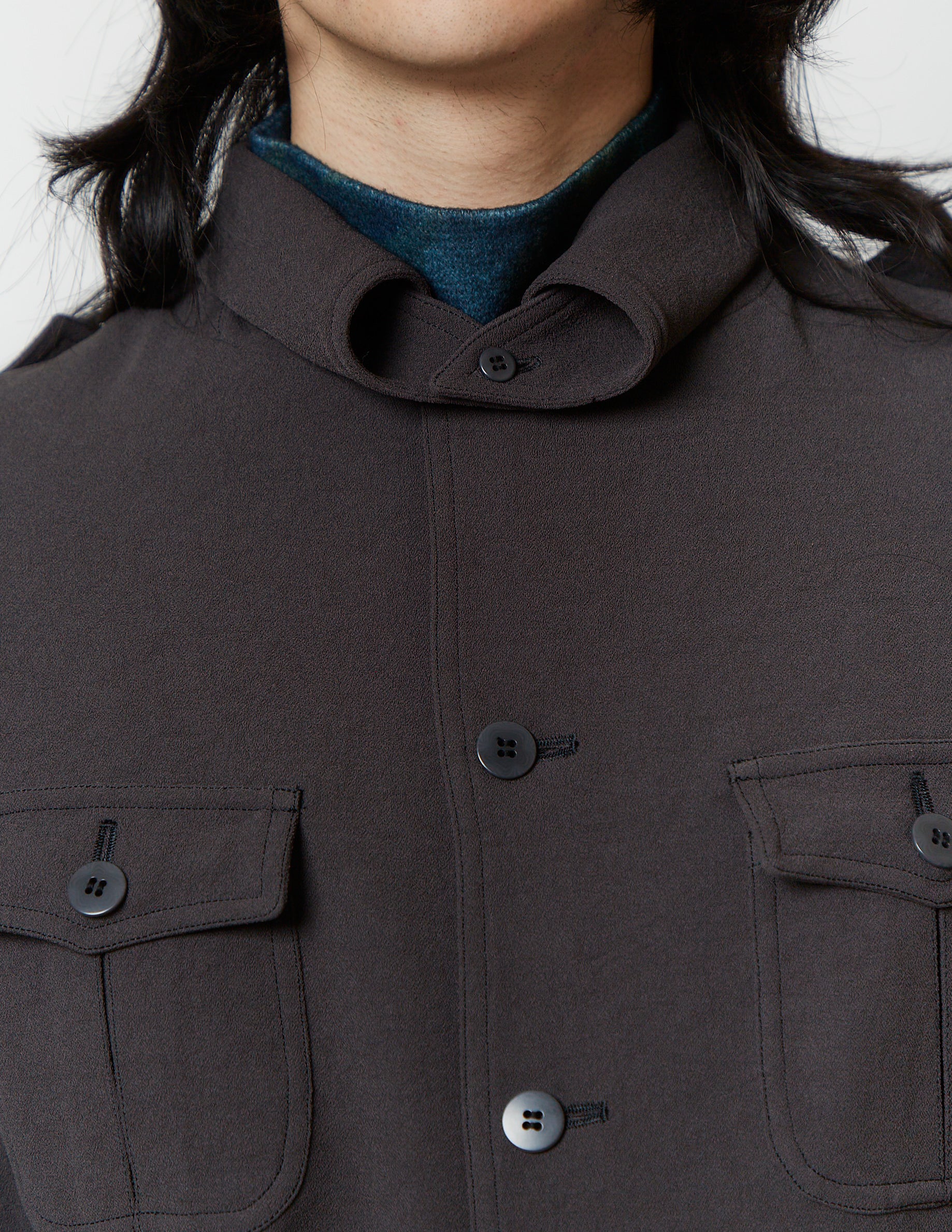 Safari Jacket brown / charcoal
