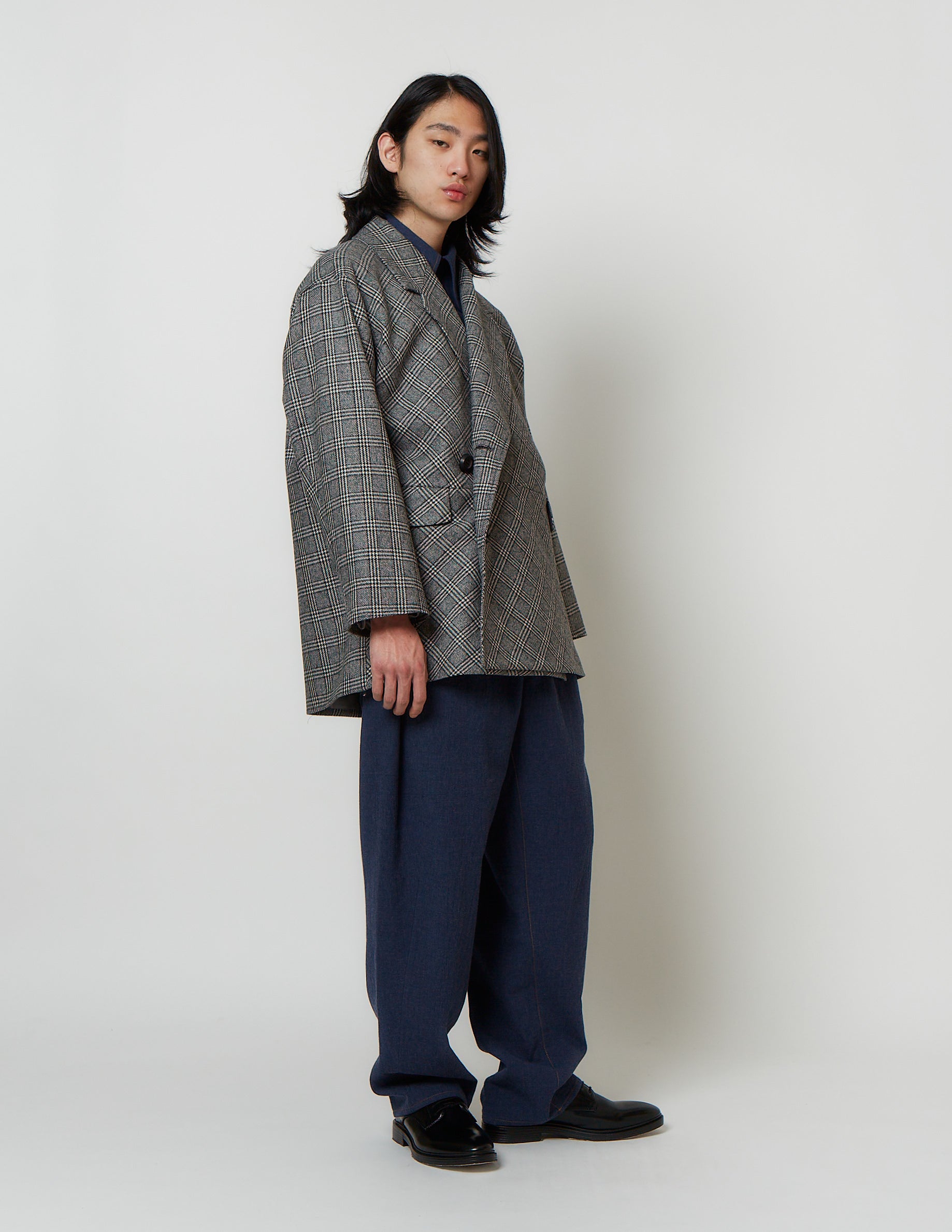 No-Seam Shoulder / Bias Front Coat