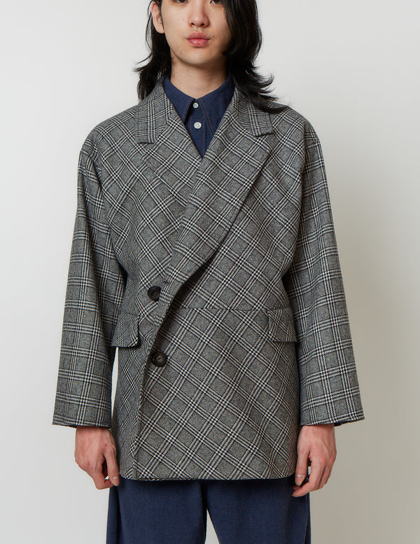 No-Seam Shoulder / Bias Front Coat