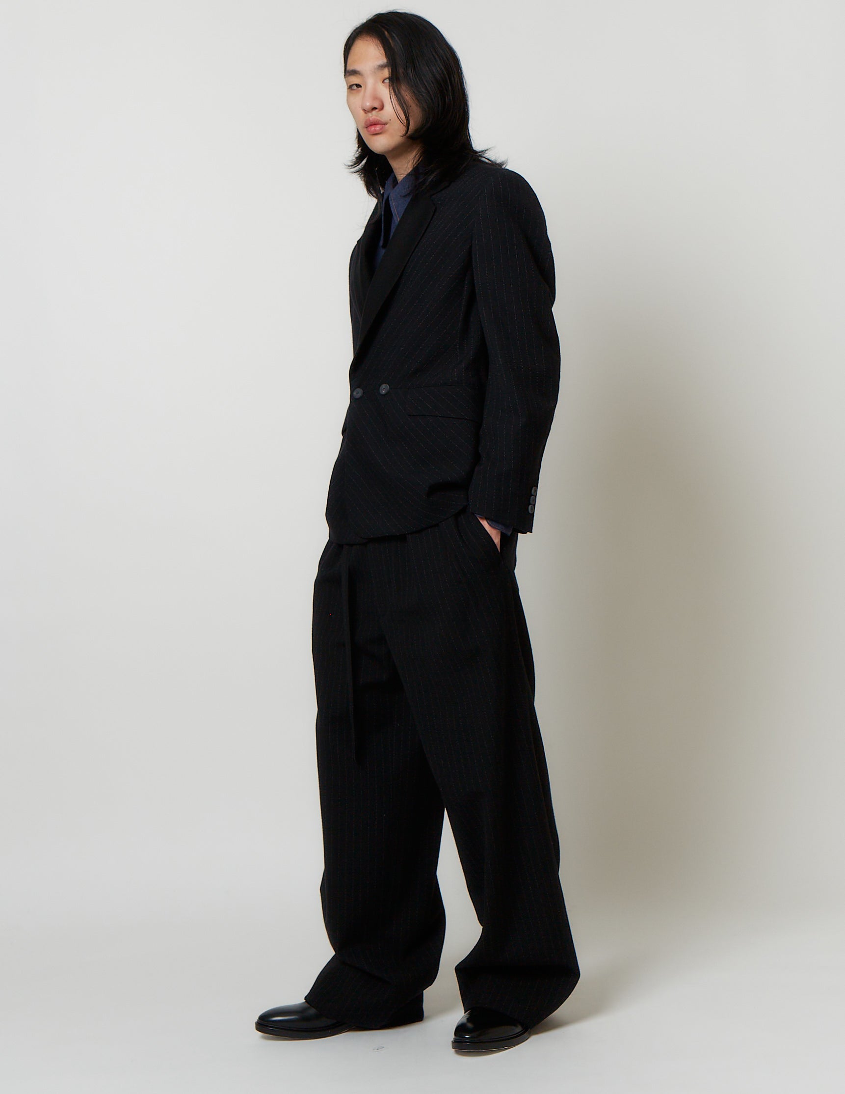 No-Seam-Shoulder / Multi-Panel-Back Double Jacket