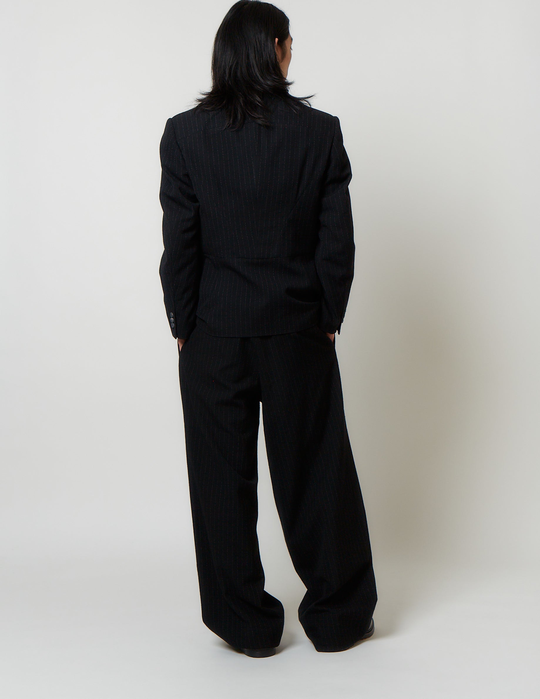 No-Seam-Shoulder / Multi-Panel-Back Double Jacket