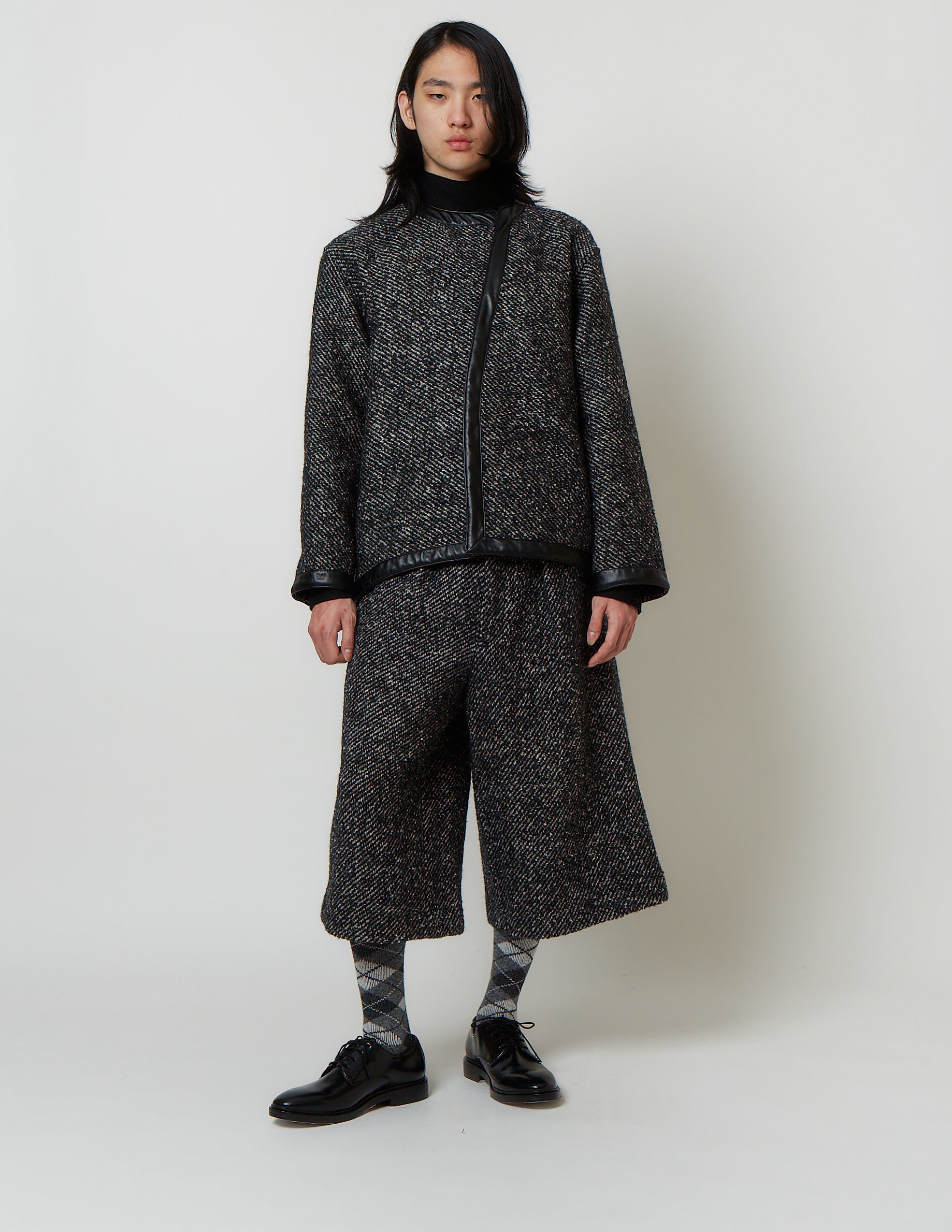 Asymmetry Trimming Jacket