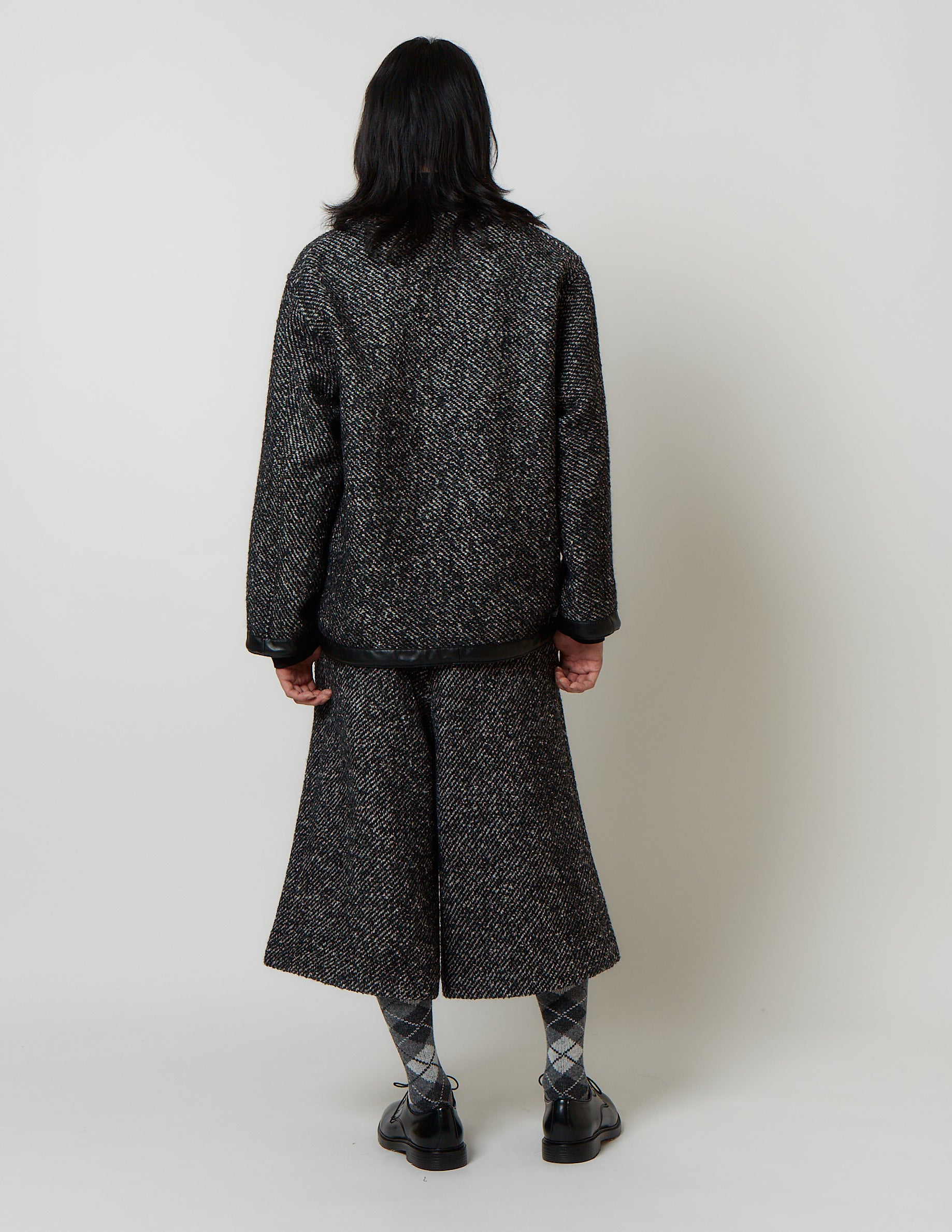 Asymmetry Trimming Jacket