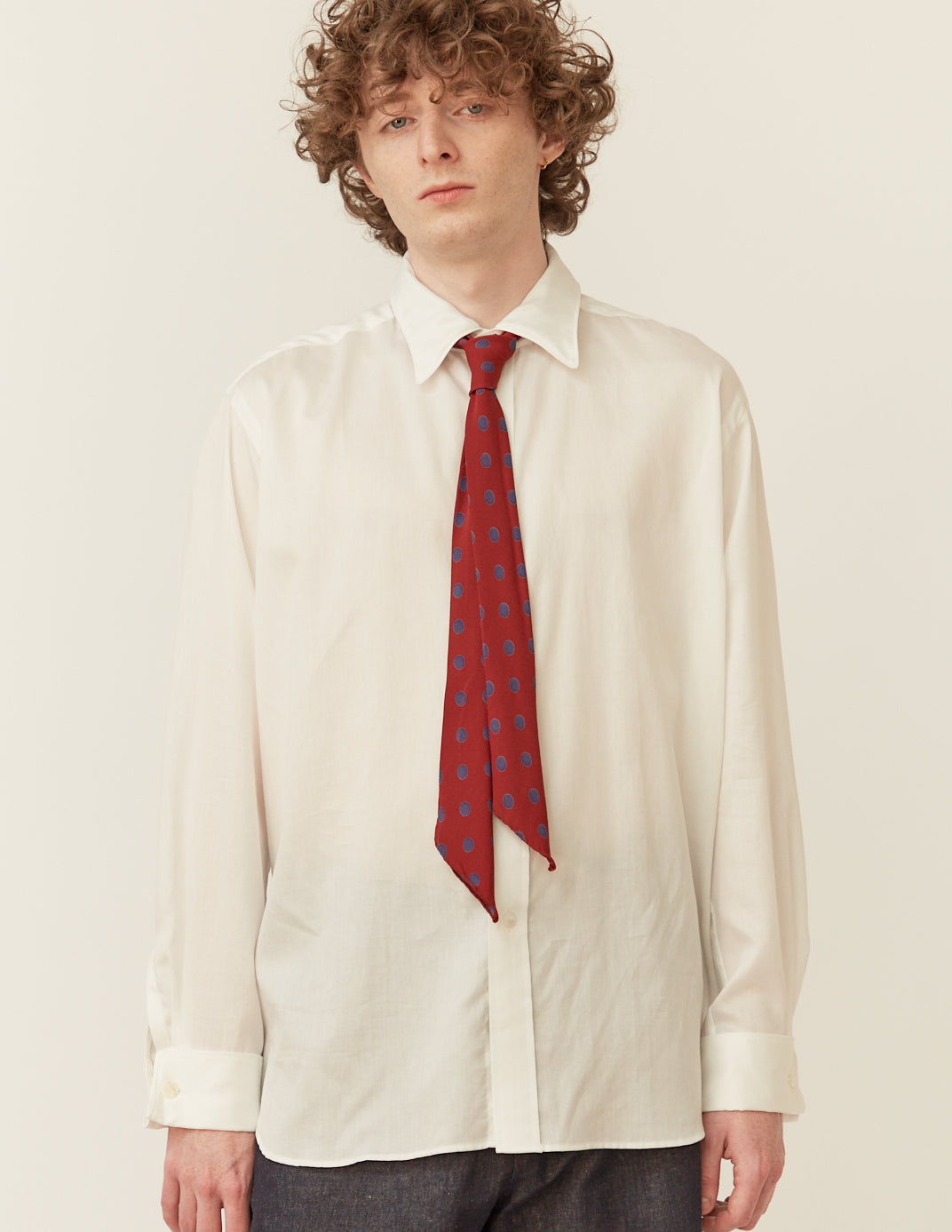 受注制) DEADSTOCK PRINT TIE-SCARF
