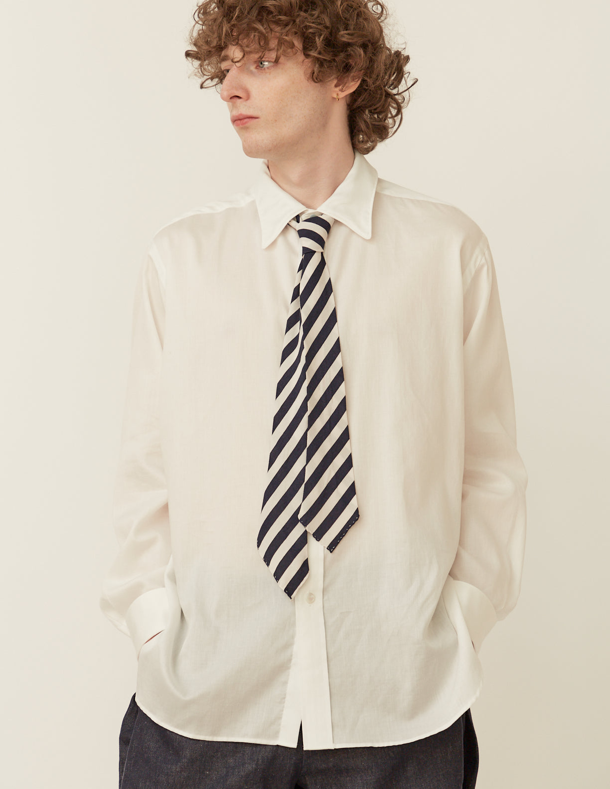 受注制) DEADSTOCK PRINT TIE-SCARF
