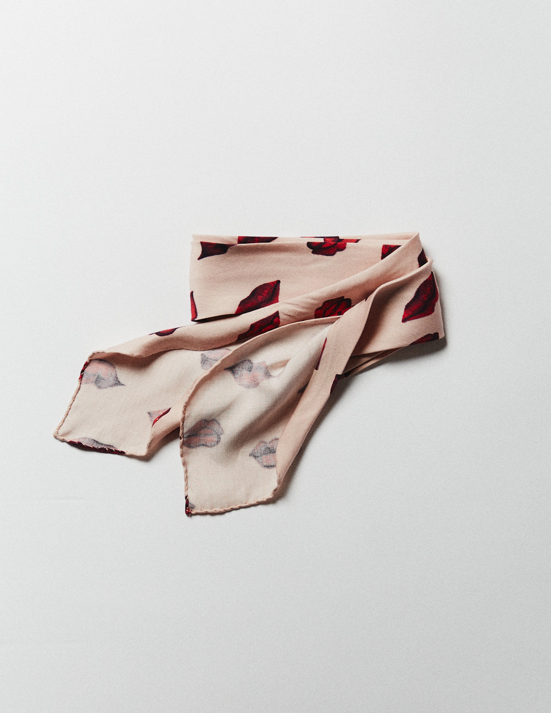 受注制) DEADSTOCK PRINT TIE-SCARF