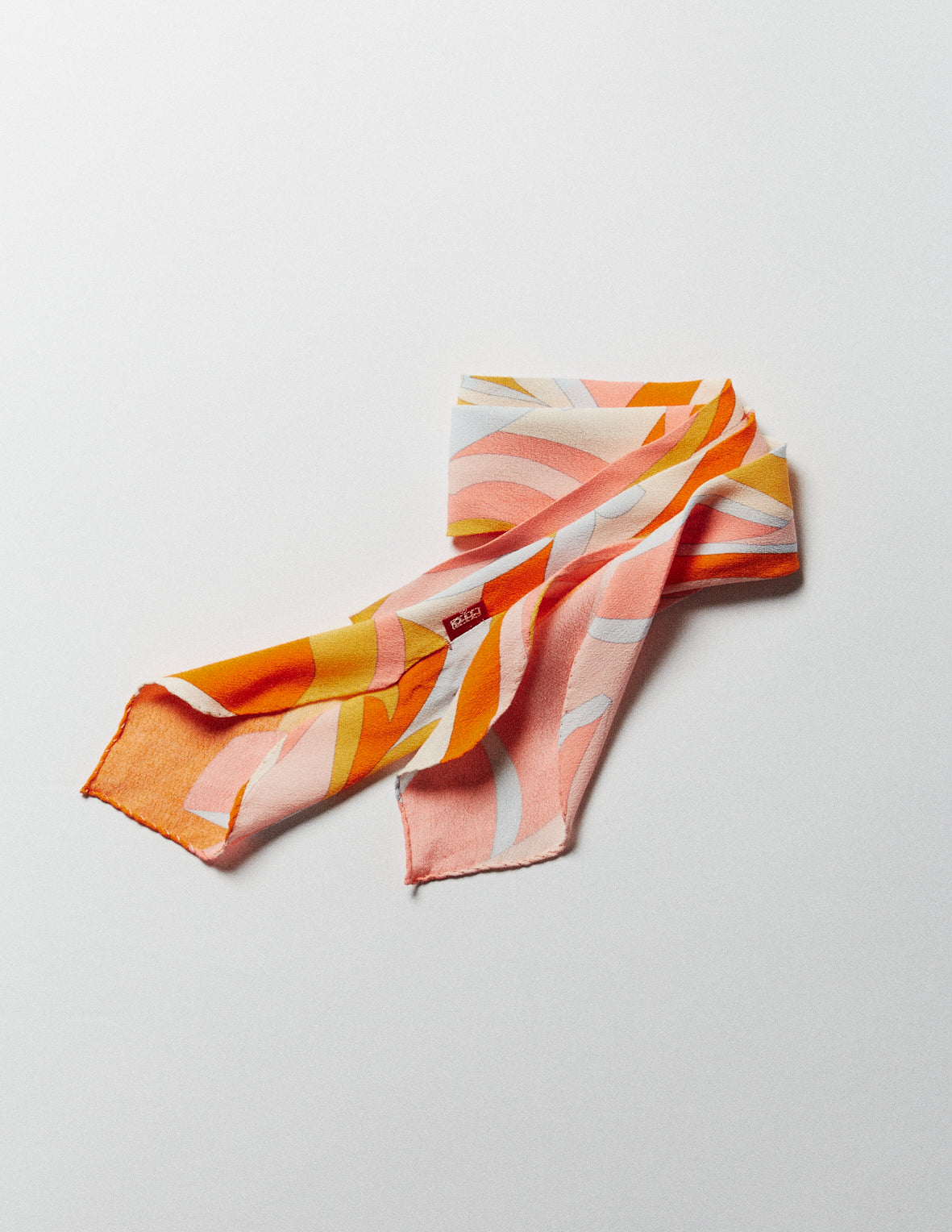 受注制) DEADSTOCK PRINT TIE-SCARF