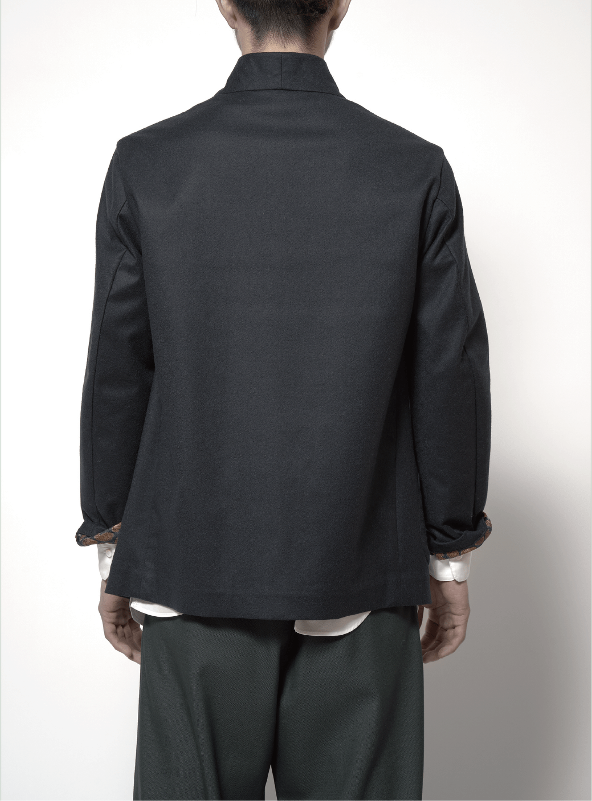Single 4B Comfort Loosen Jacket dark avy